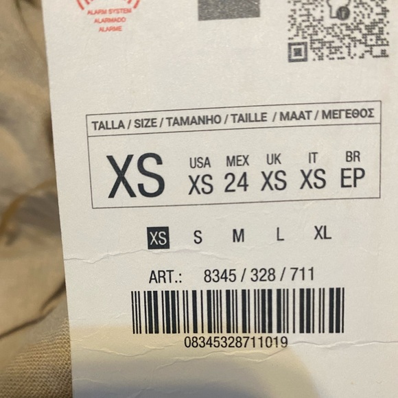 Zara NWT linen blend midi dress - Picture 6 of 8